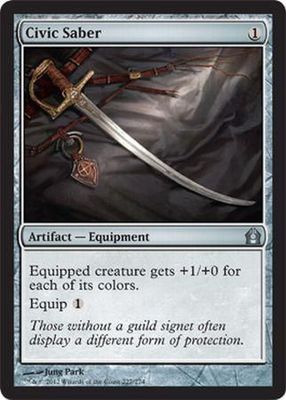 Civic Saber 227/274 - Return to Ravnica Singles (Español)