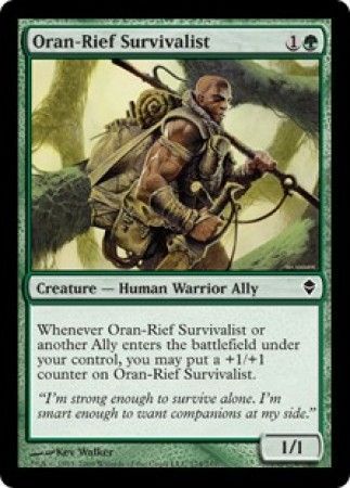 Oran-Rief Survivalist
Zendikar Singles (Español)