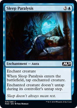 Sleep Paralysis 075/280 - Magic 2020 (M20) Singles