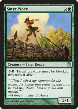Satyr Piper Theros Singles