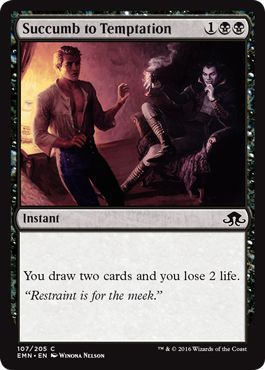GA Succumb to Temptation 107/205 Eldritch Moon Singles