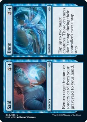 Said // Done 060/303
Modern Horizons 2 Singles