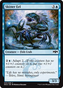 Skitter Eel 053/259 - Ravnica Allegiance Singles