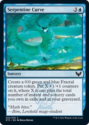 Serpentine Curve 052/275
Strixhaven: School of Mages Singles