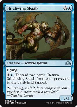 Stitchwing Skaab 090/297
Shadows over Innistrad Singles(Español)