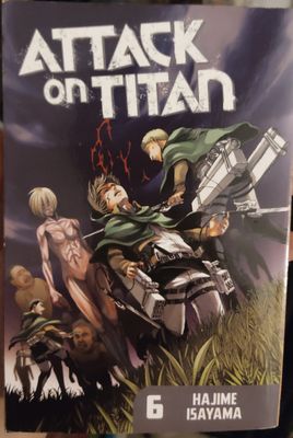 BAF1 Attack on Titan Manga Volumen 6 Ingles