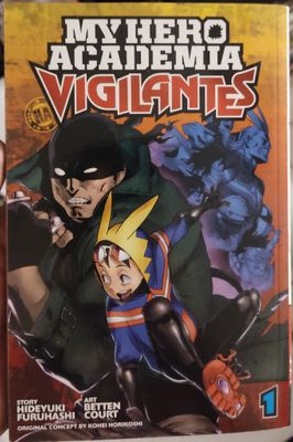 BA My Hero Academia Vigilantes Manga Volumen 1 Ingles