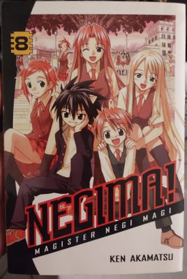 BA Negima Manga Volumen 8 Ingles