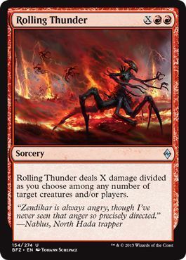 Rolling Thunder 154/274
Battle for Zendikar Singles(Español)