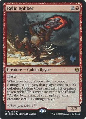 Relic Robber 153/280 Zendikar Rising Singles