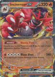 SJ Incineroar ex - 034/162 - Ultra Rare Scarlet &amp; Violet: Temporal Forces Singles