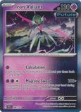 SJ Iron Valiant - 080/162 - Holo Rare
Scarlet &amp; Violet: Temporal Forces Singles