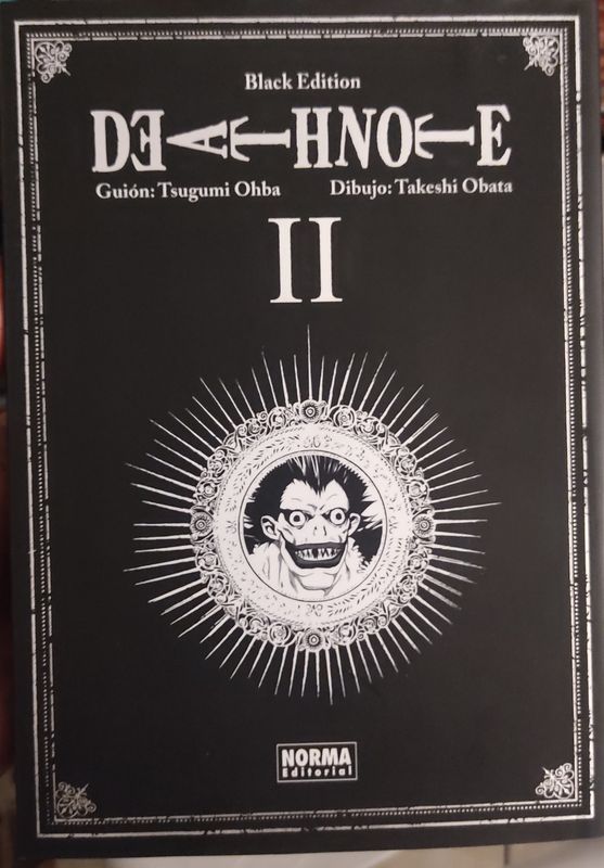 BA Death Note Manga Volumen 2 Black Edition Español lNorma