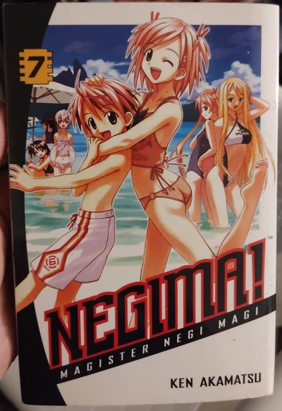 BA Negima Manga Volumen 7 Ingles