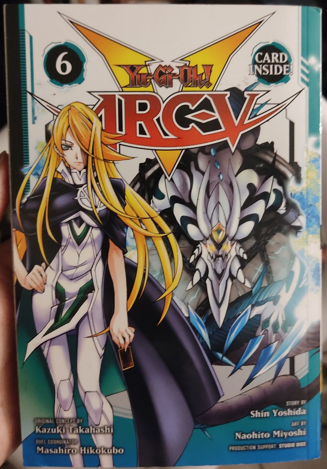 BA Yugioh Arc V Manga Volumen 6 Ingles