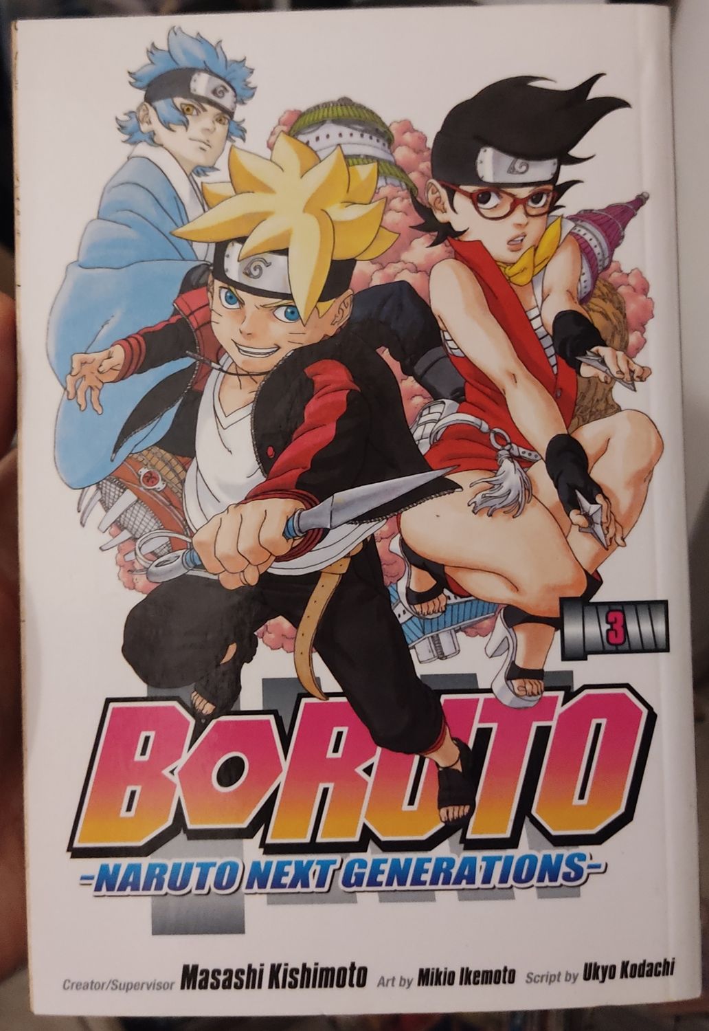 BA Boruto Manga Volumen 3 Ingles