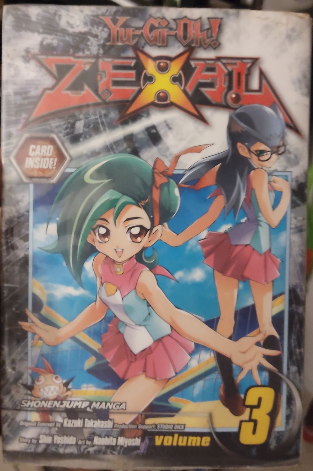BA Yugioh Zexal Manga Volumen 3 Ingles