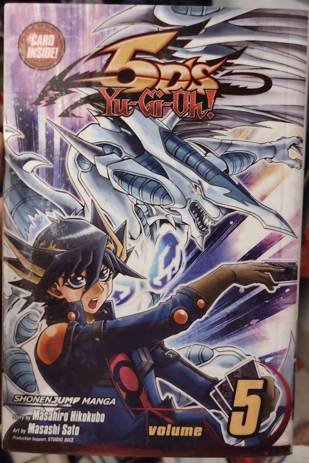 BA Yugioh 5ds Manga Volumen 5 Ingles