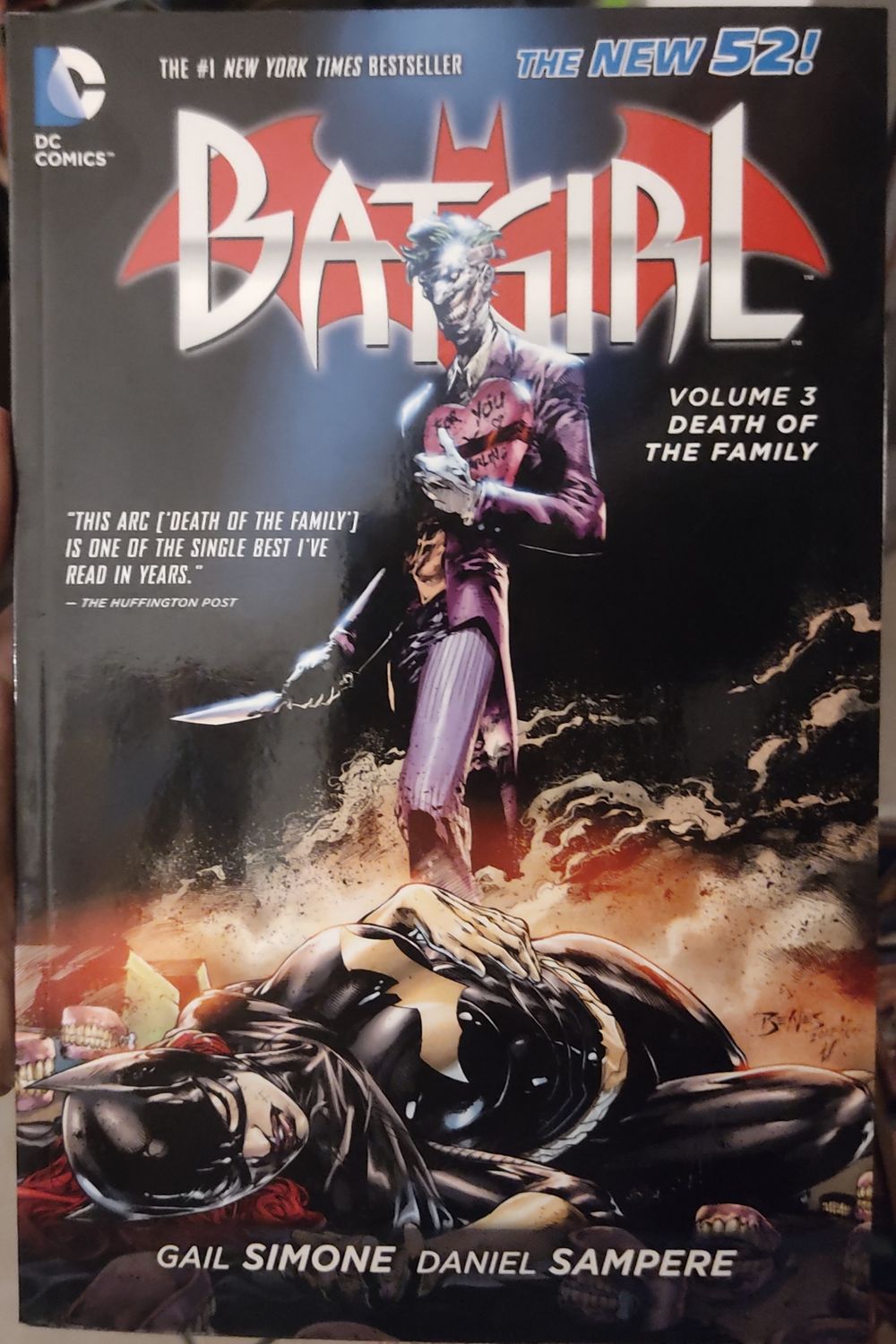 BA11 Batgirl Volume 3 Death of the Family TP DC Comics Ingles