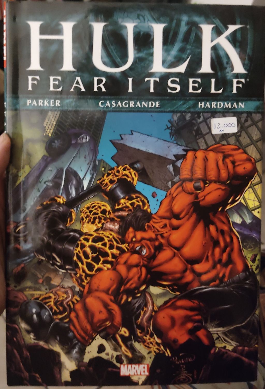 BA11 Hulk Fear Itself Tapa Dura TP Marvel Comics Ingles