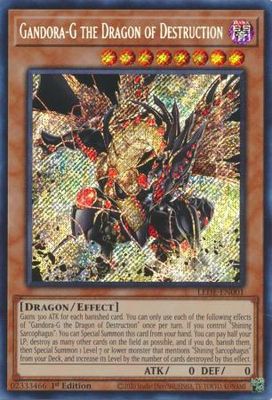 SJ Gandora-G the Dragon of Destruction - LEDE-EN001 - Secret Rare 1st Edition
Legacy of Destruction [LEDE] 1st Edition Singles