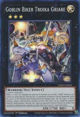 Goblin Biker Troika Griare - LEDE-EN044 - Super Rare 1st Edition Legacy of Destruction [LEDE] 1st Edition Singles