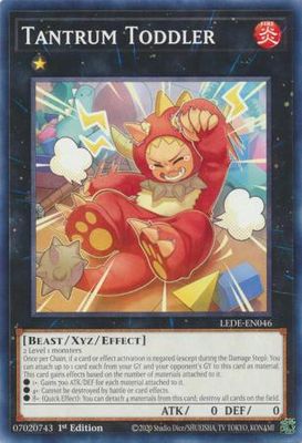Tantrum Toddler - LEDE-EN046 - Common 1st Edition Legacy of Destruction [LEDE] 1st Edition Singles (espaol)