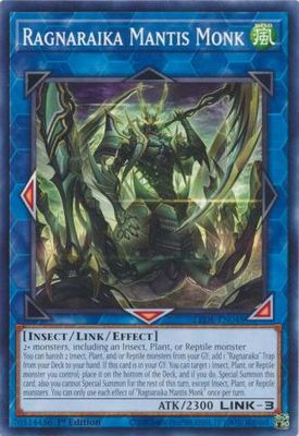 GA Ragnaraika Mantis Monk - LEDE-EN048 - Common 1st Edition Legacy of Destruction [LEDE] 1st Edition Singles