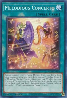 Melodious Concerto - LEDE-EN056 - Common 1st Edition Legacy of Destruction [LEDE] 1st Edition Singles