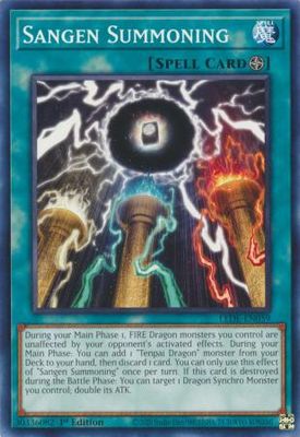 Sangen Summoning - LEDE-EN059 - Common 1st Edition Legacy of Destruction [LEDE] 1st Edition Singles (Espanol)