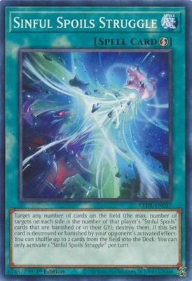 Sinful Spoils Struggle - LEDE-EN057 - Common 1st Edition Legacy of Destruction [LEDE] 1st Edition Singles