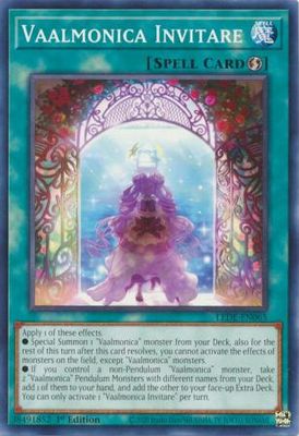 Vaalmonica Invitare - LEDE-EN065 - Common 1st Edition Legacy of Destruction [LEDE] 1st Edition Singles (espanol)