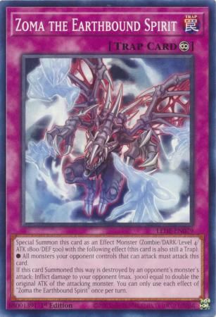 Zoma the Earthbound Spirit - LEDE-EN079 - Common 1st Edition Legacy of Destruction [LEDE] 1st Edition Singles (Espanol)