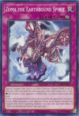 Zoma the Earthbound Spirit - LEDE-EN079 - Common 1st Edition Legacy of Destruction [LEDE] 1st Edition Singles (Espanol)