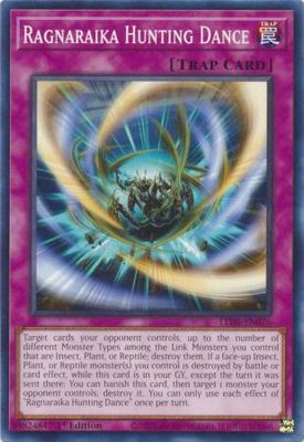 Ragnaraika Hunting Dance - LEDE-EN076 - Common 1st Edition
Legacy of Destruction [LEDE] 1st Edition Singles