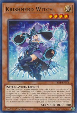 GA Krishnerd Witch - LEDE-EN084 - Common 1st Edition Legacy of Destruction [LEDE] 1st Edition Singles