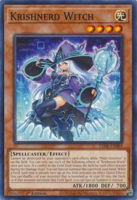 Krishnerd Witch - LEDE-EN084 - Common 1st Edition Legacy of Destruction [LEDE] 1st Edition Singles