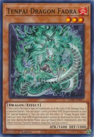 Tenpai Dragon Fadra - LEDE-EN017 - Common 1st Edition Legacy of Destruction [LEDE] 1st Edition Singles