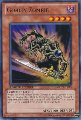 Goblin Zombie - GLD3-EN013 - Common Gold Series 3 (2010) [GLD3]