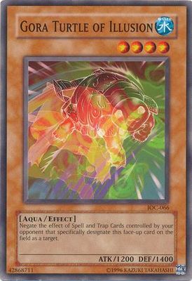 Gora Turtle of Illusion - IOC-066 - Common Unlimited Invasion of Chaos [IOC] Unlimited Singles