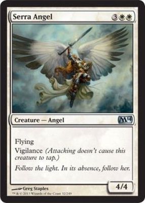 Serra Angel 32/249 - Magic 2014 (M14) Singles (Español)
