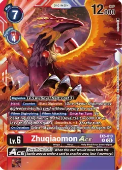 Zhuqiaomon Ace - Animal Colosseum (EX05) Animal Colosseum