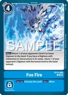 Fox Fire - Exceed Apocalypse (BT15)
Exceed Apocalypse
