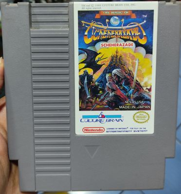 SJ The Magic of Scheherazade NES Cartucho Nintendo