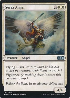 Serra Angel  3/30 - W17 Promo Welcome Deck 2017 English Singles (Español)