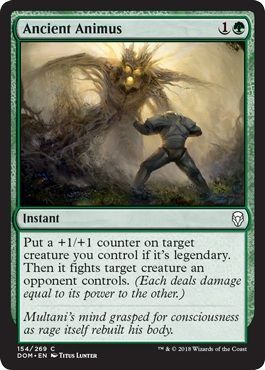 Ancient Animus 154/269
Dominaria Singles(Español)