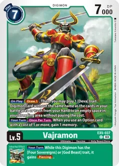 Vajramon - Animal Colosseum (EX05) Animal Colosseum