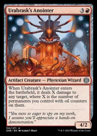 Urabrask&#39;s Anointer 152/271
Phyrexia All Will Be One Singles español