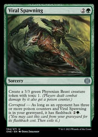 Viral Spawning 194/271 - Phyrexia All Will Be One Singles