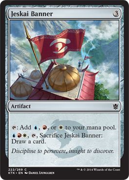 Jeskai Banner 222/269 Khans of Tarkir Singles(español)